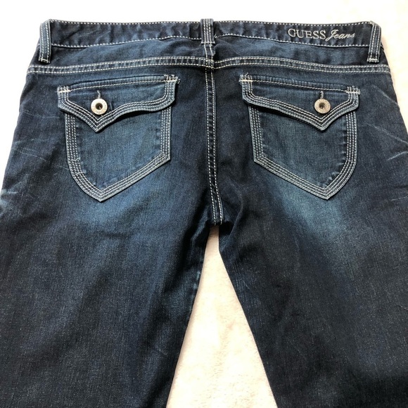 Guess Flirty Skinny Stretch Dark Wash Jeans 32 - Picture 4 of 13